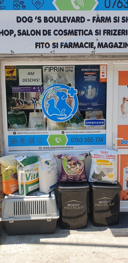 Dog's boulevard farm-shop veterinar Strada Decebal 34