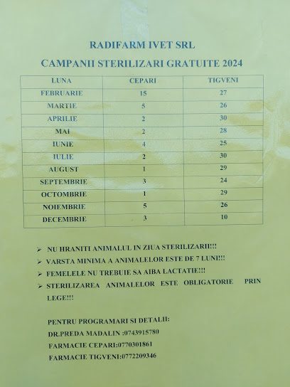 Radifarm Ivet Ceparii Pământeni 117231